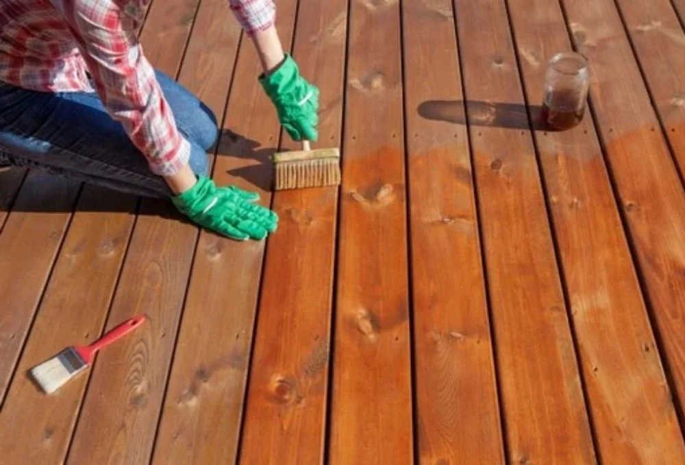 Deck Staining